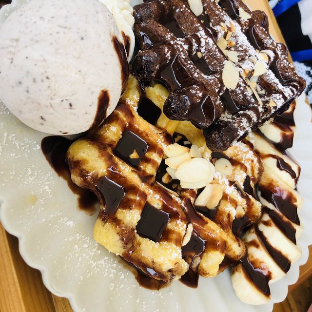 🍰長洲必食 手作甜品餐廳- 🍨島中坊研