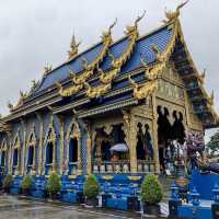 โบสถ์สีน้ำเงิน วัดร่องเสือเต้น จ.เชียงราย