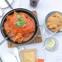 싱가포르 점보씨푸드 칠리크랩과 시리얼새우 맛집