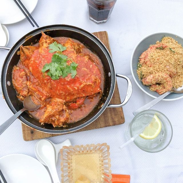 싱가포르 점보씨푸드 칠리크랩과 시리얼새우 맛집