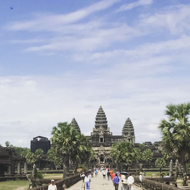 Traveling back in time at Angkor Wat