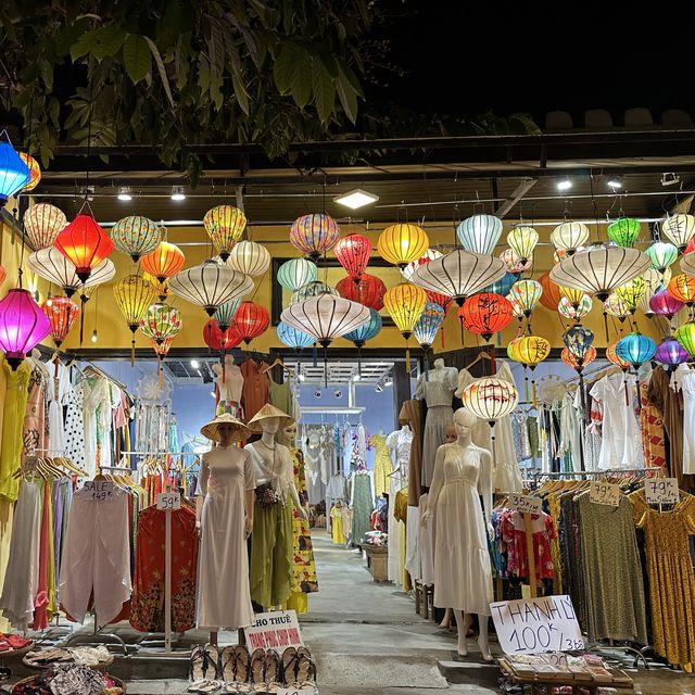Shop and eat at Hoi An Night Market