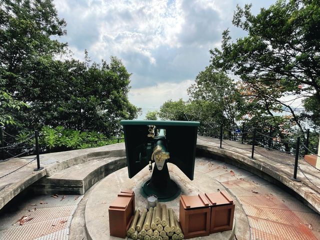 War museum at Fort Siloso on Sentosa Island