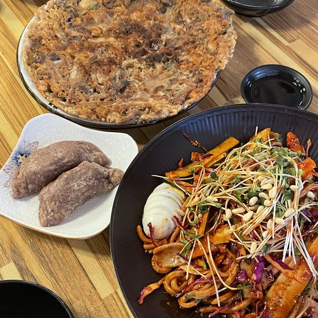 10년전부터 단골이였던 심학산도토리국수