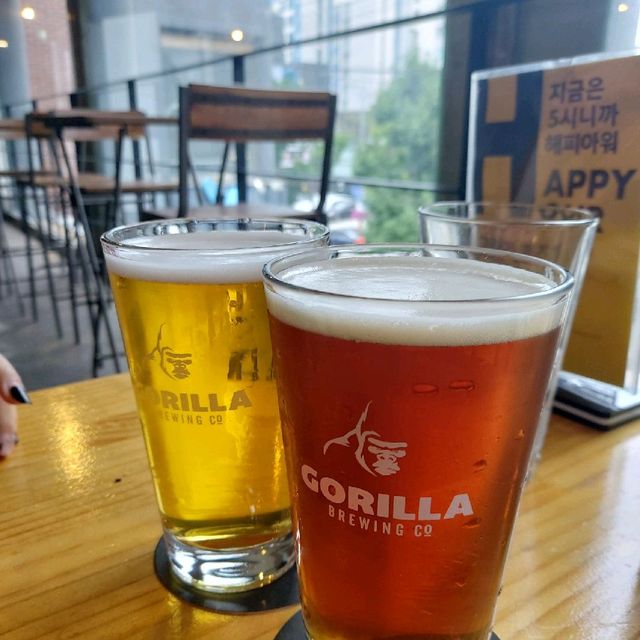 부산 맥주는 여기서!! 고릴라브루잉