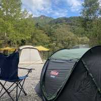 Camping in the fall ( Seoraksan Mountain)