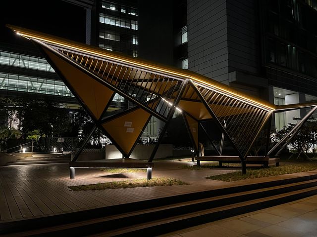夜遊好去處‘啟德大道公園’
