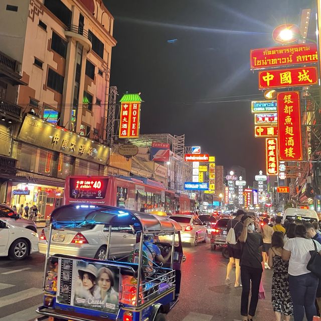 曼谷｜泰國唐人街入夜變身街熱鬧夜市