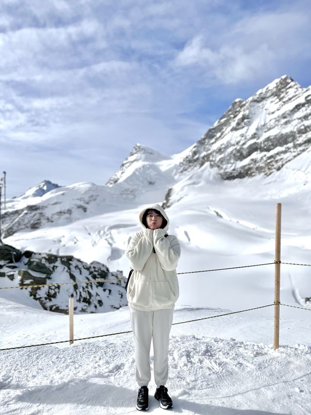 스위스에 갔으면 Top of Europe🇨🇭은 가줘야지😆 