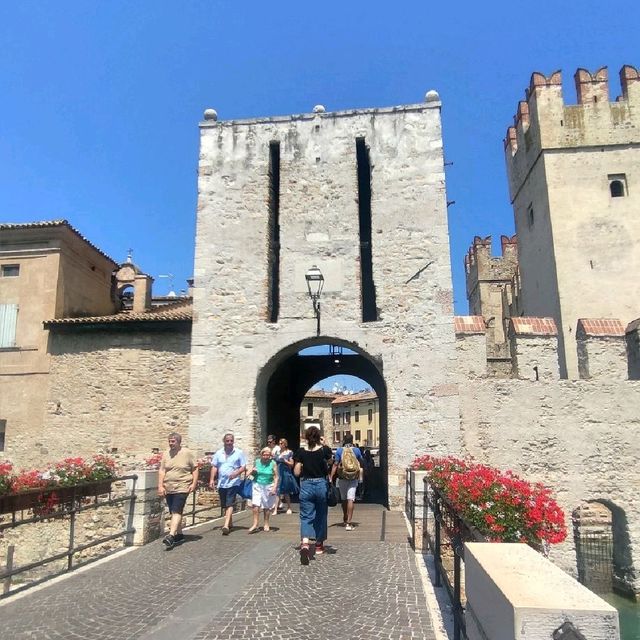 Sirmione, picturesque town on Lake Garda.