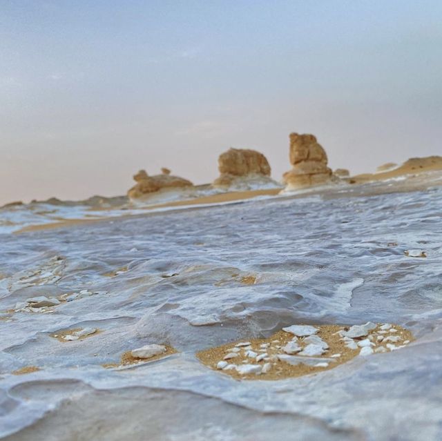 The Charming White Desert of Egypt!