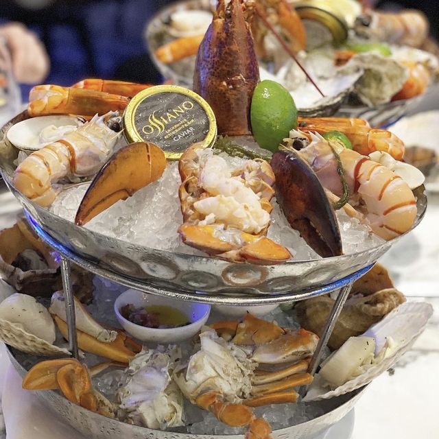 best seafood ever at Atlantis 