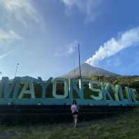 Mayon  Skyline in Tabacco