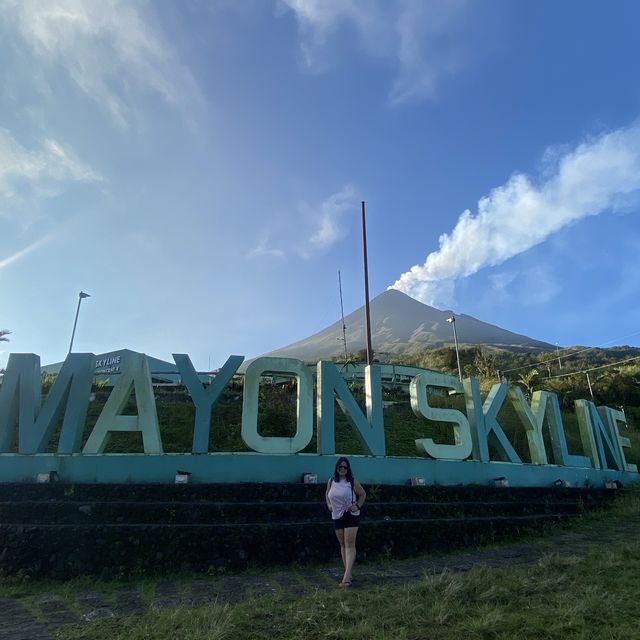Mayon  Skyline in Tabacco