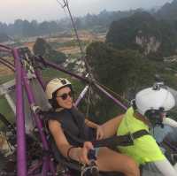 paragliding in Yangshuo 