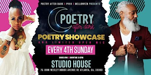 POETRY AFTER DARK FALL SESSIONS:SEPT 24th OCT 29th NOV 26th DEC 17th | Studio House