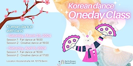 Berlin Korean Dance - One day CLASS (March 23rd, 2024) | Klosterstraße 44