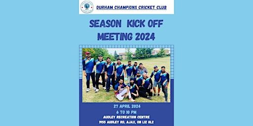 DCCC Kickoff Meeting 2024 | Audley Recreation Centre