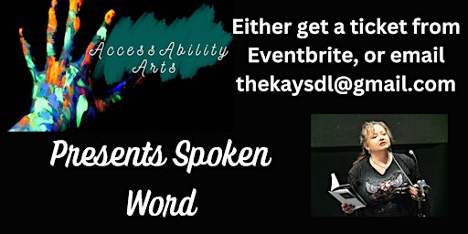 AccessAbility Arts Presents Spoken Word | Rendezvous Function Room