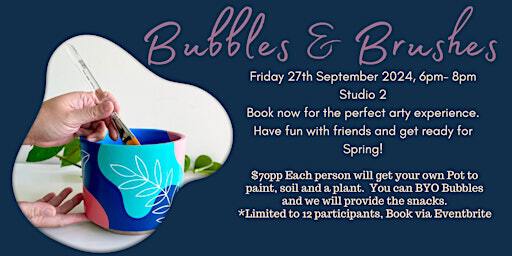 Bubbles & Brushes | The Arts Village