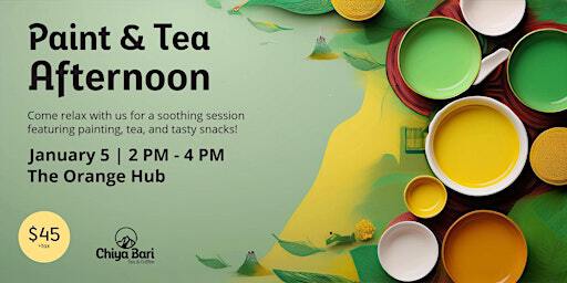 Paint and Tea Afternoon | The Orange Hub