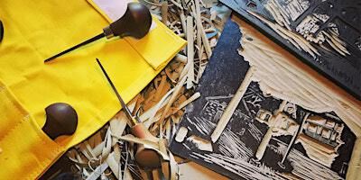 One-Day Linocut Printmaking Workshop 19 April | 50 Hurst Street Studio