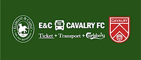 Cavalry vs Pacific - Ticket + Transport + Carlsberg | Elephant & Castle