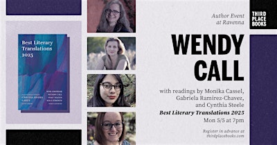 Wendy Call and contributors present 'Best Literary Translations 2025' | Third Place Books