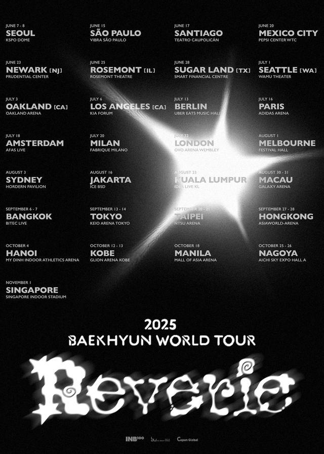 桃園市 | 邊伯賢演唱會2025台北站 | 林口體育館