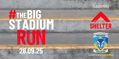 The BIG Stadium Run | The Halliwell Jones Stadium