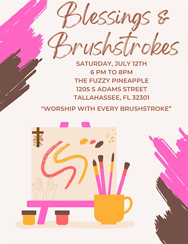 Blessings & Brushstrokes | The Fuzzy Pineapple