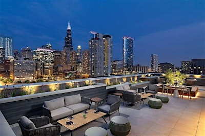 All White Attire R&B Vs House  RoofTop Party  @  Vu (Chicago) | VU Rooftop Bar