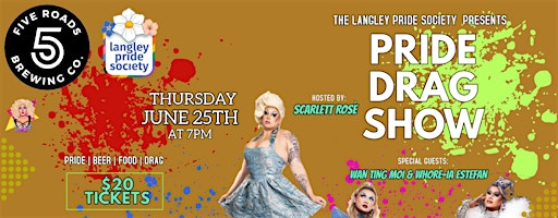 PRIDE DRAG SHOW AT FIVE ROADS BREWING | Five Roads Brewing Co.