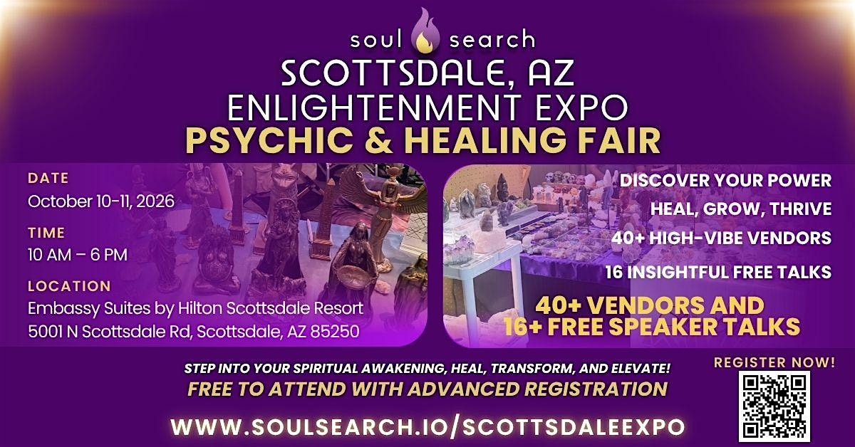 SoulSearch Scottsdale Enlightenment Expo Psychic & Healing Fair | Embassy Suites by Hilton Scottsdale Resort