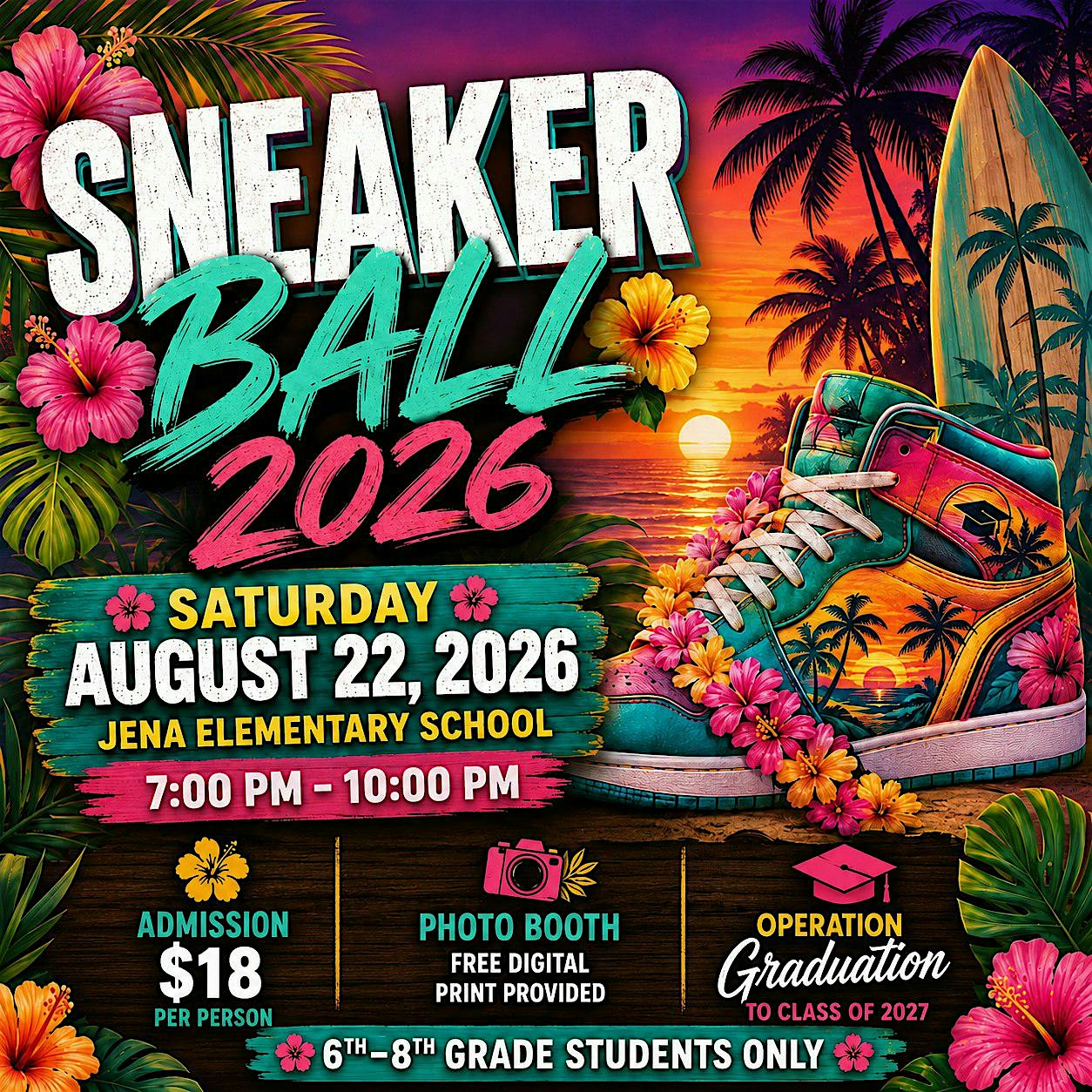 Operation Graduation 2026 Sneaker Ball | Jena Elementary School