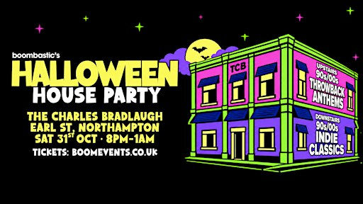 Boombastic's Halloween House Party | The Charles Bradlaugh