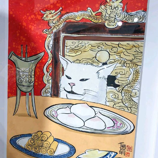 玩味十足海港城畫展