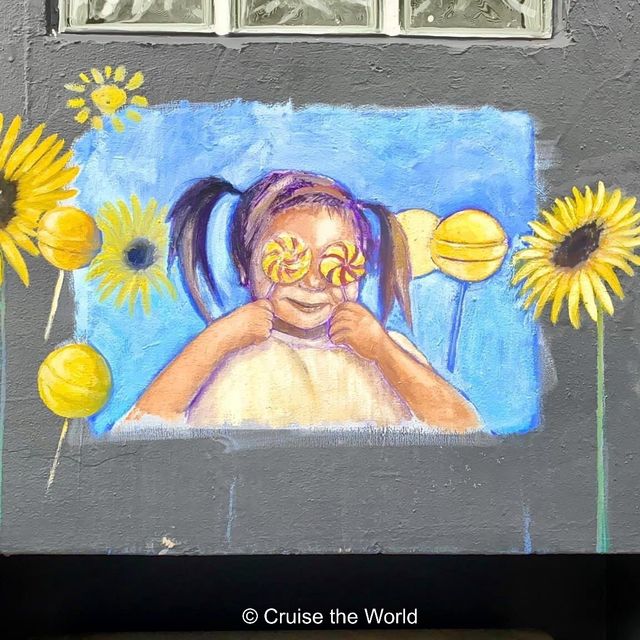 Beautiful Street Art in Arab Street Area