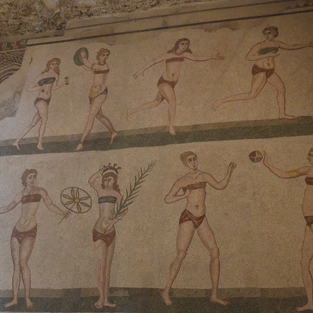 世界文化遺產Villa Romana del Casale