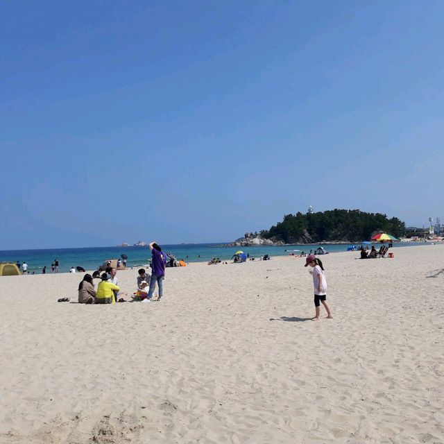 아이랑 놀기좋은 송지호 해수욕장