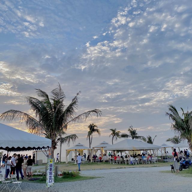 【高雄景點】愛琴海岸海景渡假農場 網美景點 夕陽 看海