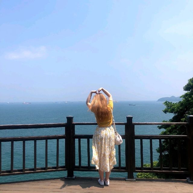 여수 오동도에서 바다 만끽하기!