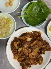 대학교 앞 두루치기 맛집! 냉정역 까만고무신 식당