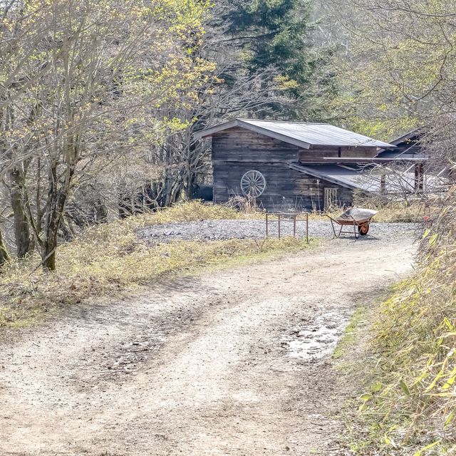 大菩薩峠道中の富士見山荘