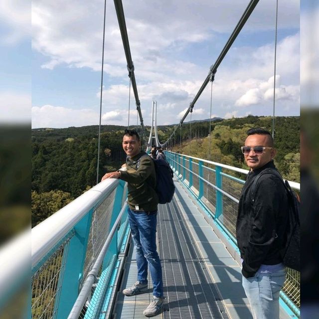 Japan’s longest pedestrian suspension bridge