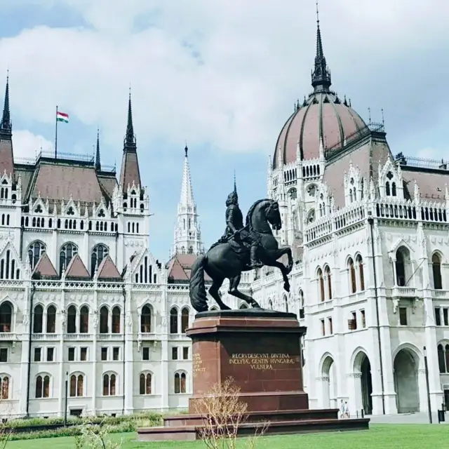 The iconic building in Budapest 