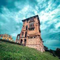 The castle was very huge and mysterious