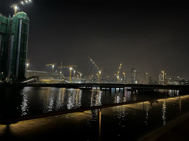 夜遊好去處‘啟德大道公園’