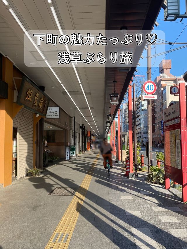 【東京】浅草はグルメ街！雰囲気も最高です