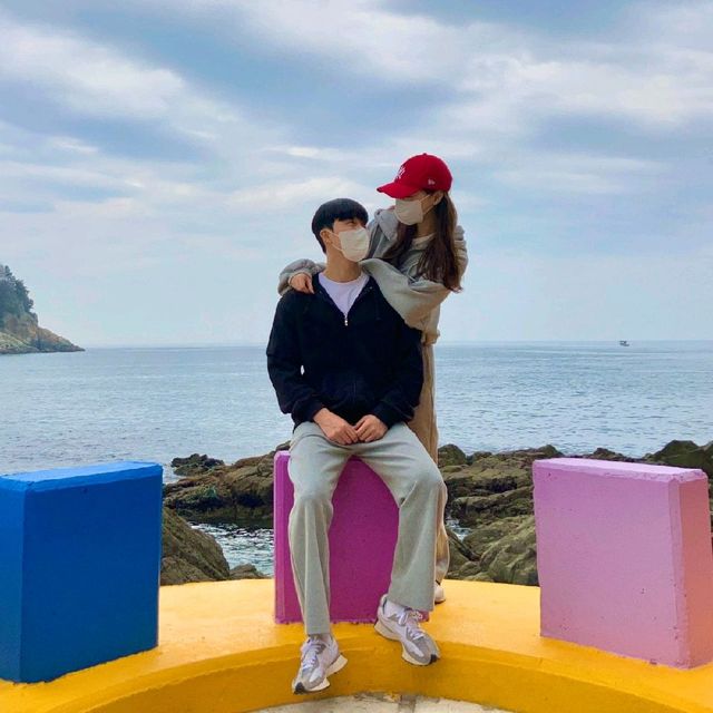 거제여행, 장승포 무지개 해안도로 산책로 🌈 